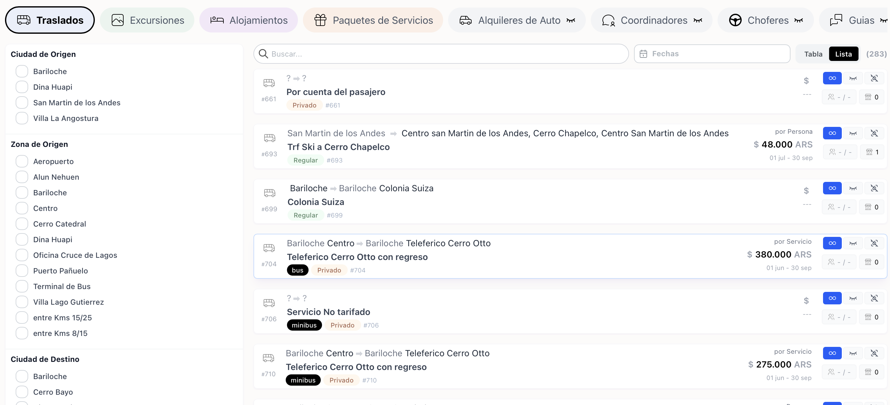 Service Catalog