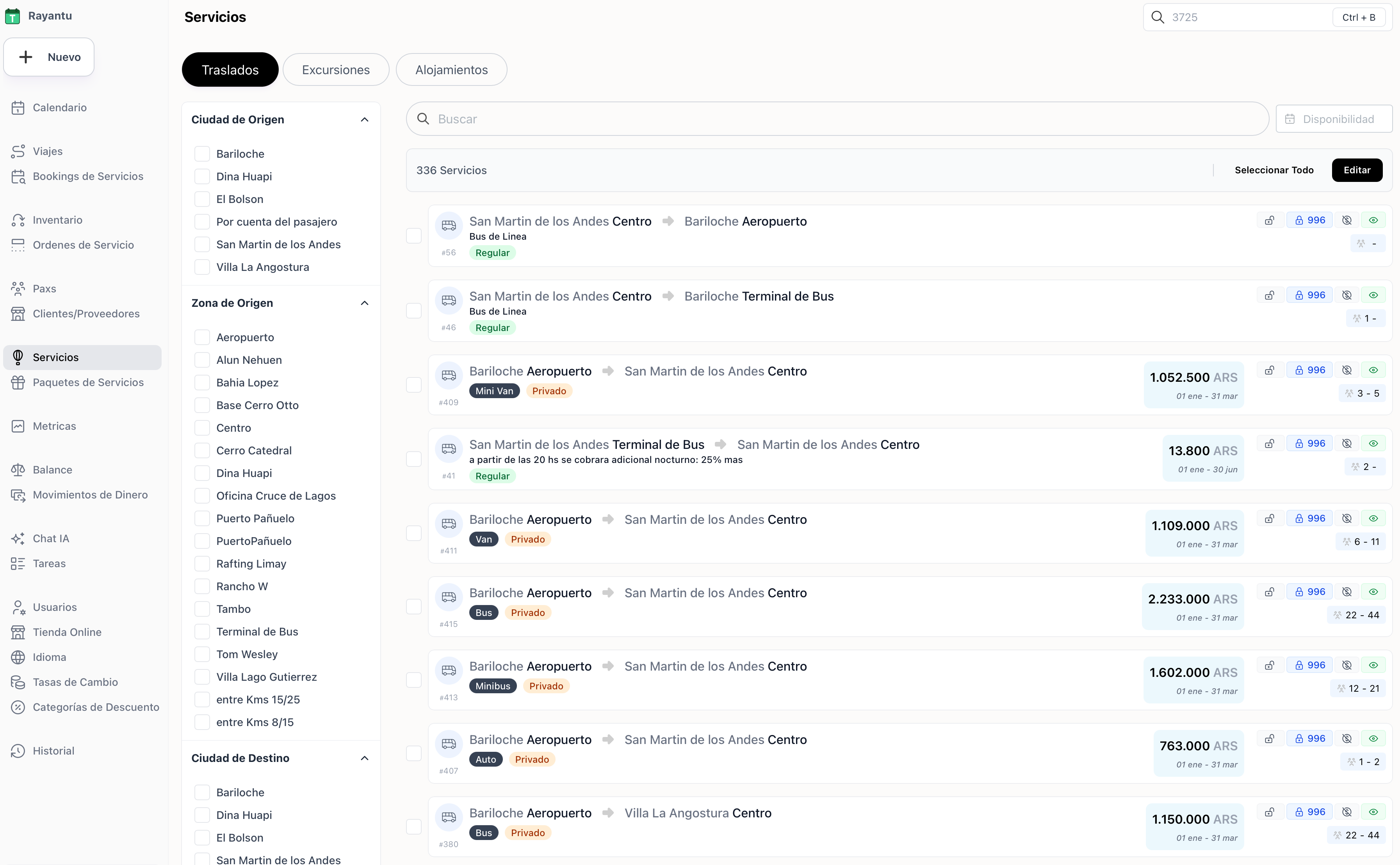 Centralized Service Management